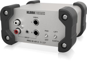 Klark Teknik DI 22P пассивный стерео директ-бокс в Санкт-Петербурге
