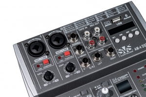 SVS Audiotechnik mixers AM-4 DSP Аналоговый микшерный пульт, 4-канала в Санкт-Петербурге